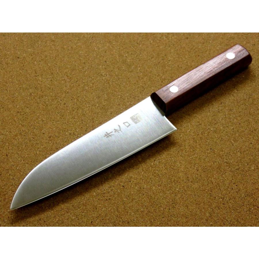 包丁 小三徳包丁 14cm (140mm) 関の刃物 井之口 クロムモリブデン 両刃