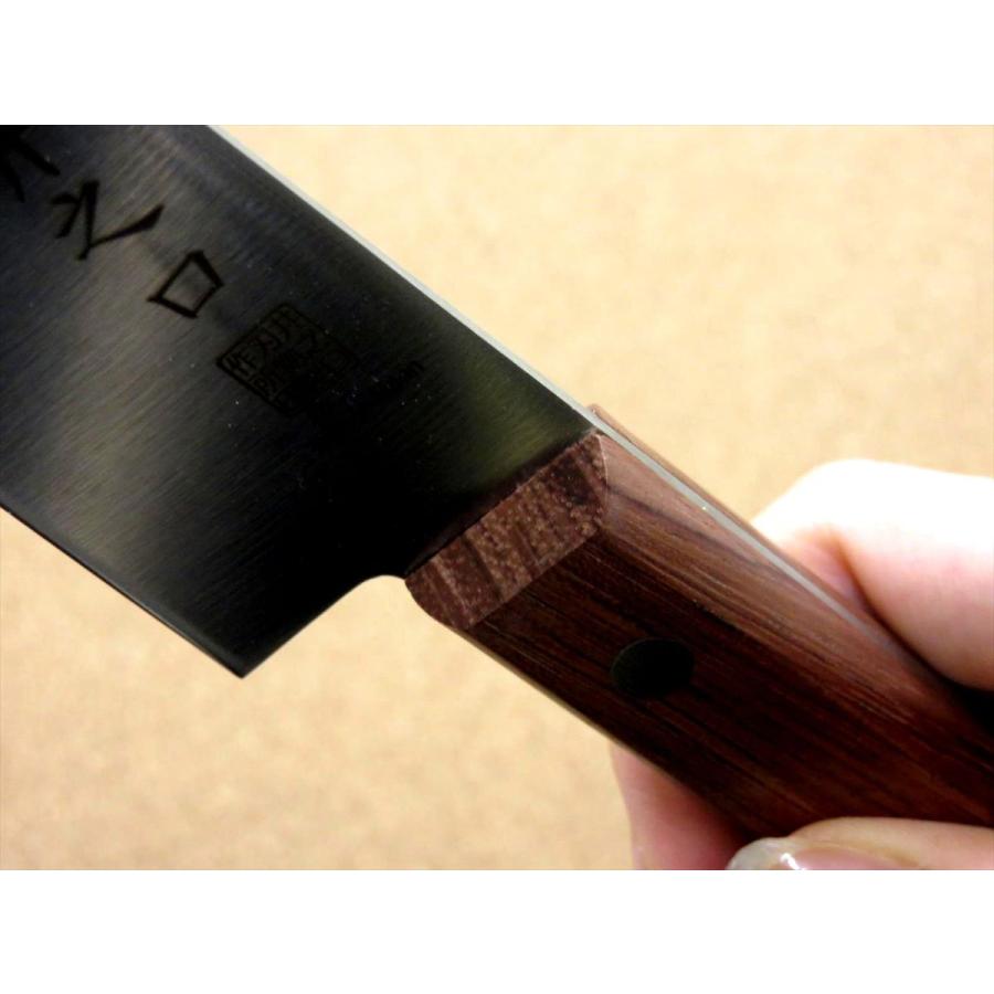 包丁 小三徳包丁 14cm (140mm) 関の刃物 井之口 クロムモリブデン 両刃