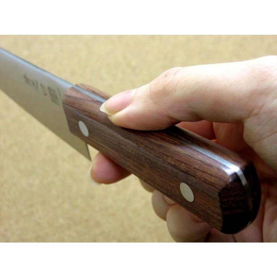 包丁 小三徳包丁 14cm (140mm) 関の刃物 井之口 クロムモリブデン 両刃