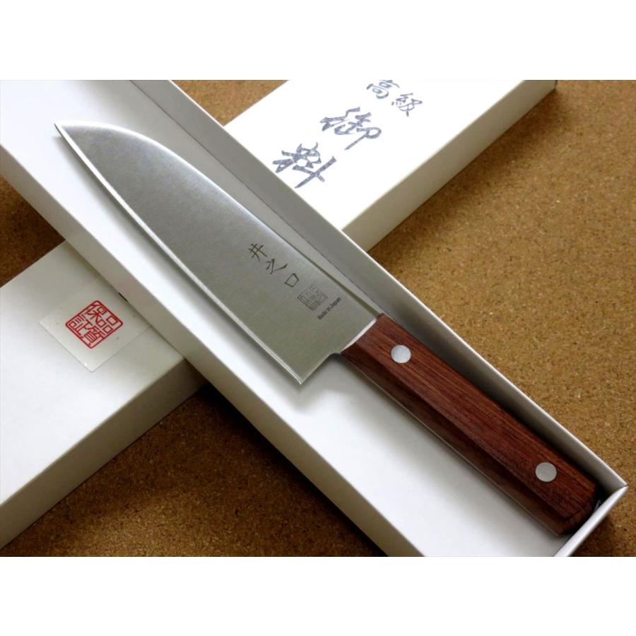 包丁 小三徳包丁 14cm (140mm) 関の刃物 井之口 クロムモリブデン 両刃