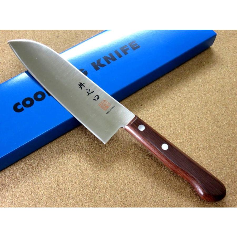 包丁 三徳包丁 16.5cm (165mm) 関の刃物 井之口 ステンレススチール