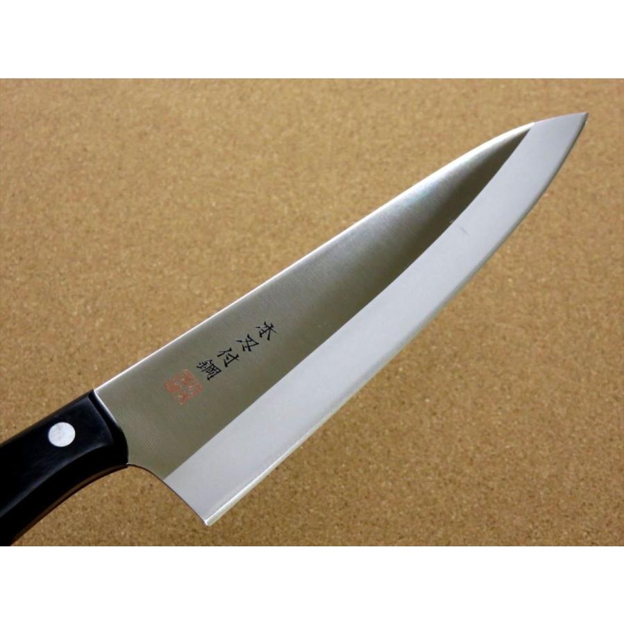 包丁 スジ牛刀 20cm (200mm) 関の刃物 TSマダム モリブデン ステンレス 両刃 万能包丁 洋包丁 日本製の画像