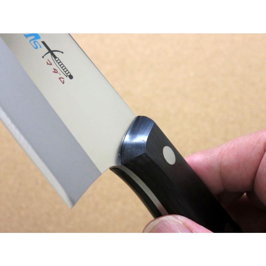 包丁 スジ牛刀 20cm (200mm) 関の刃物 TSマダム モリブデン ステンレス 両刃 万能包丁 洋包丁 日本製の画像