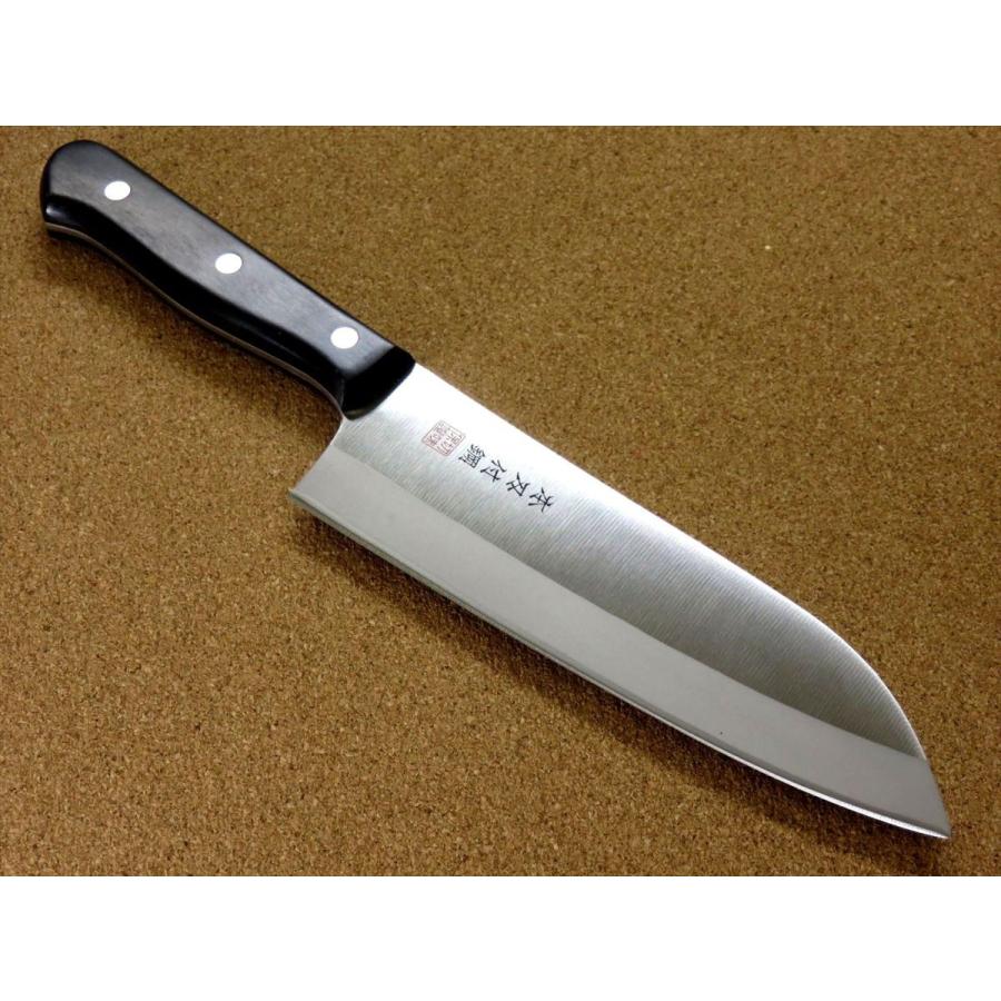 包丁 スジ三徳包丁 17cm (170mm) 関の刃物 TSマダム モリブデン