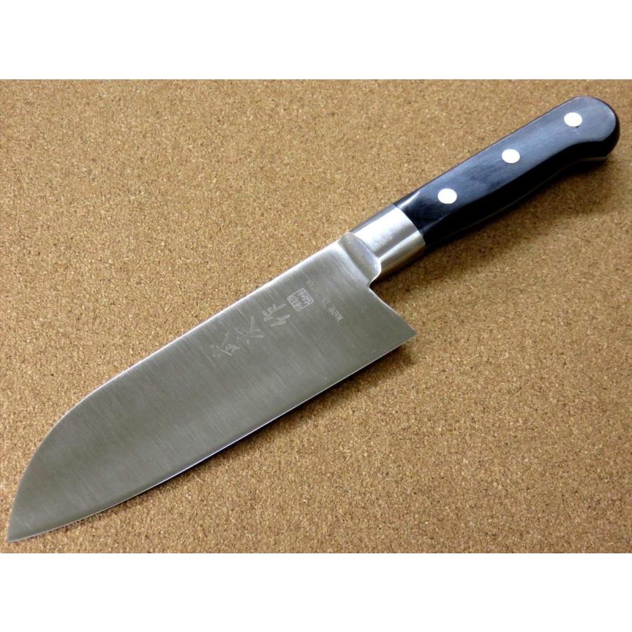 関の刃物 三徳包丁 15.5cm (155mm) 武次作 6Aステンレススチール 積層