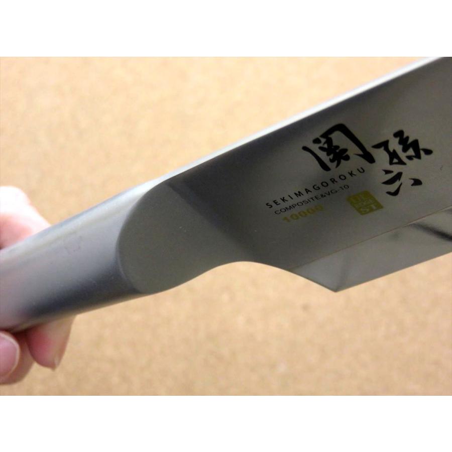 関孫六 包丁 三徳包丁 16.5cm (165mm) 関の刃物 貝印 10000ST 三層鋼