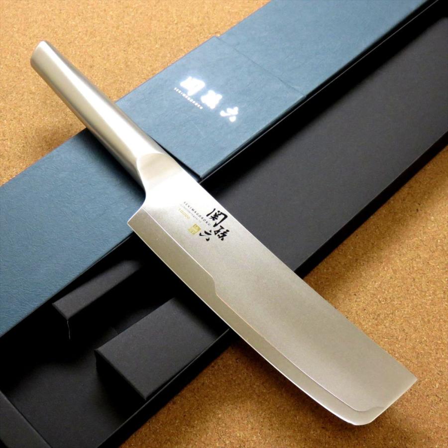 関孫六 包丁 菜切り包丁 16.5cm (165mm) 関の刃物 貝印 10000ST 三層鋼