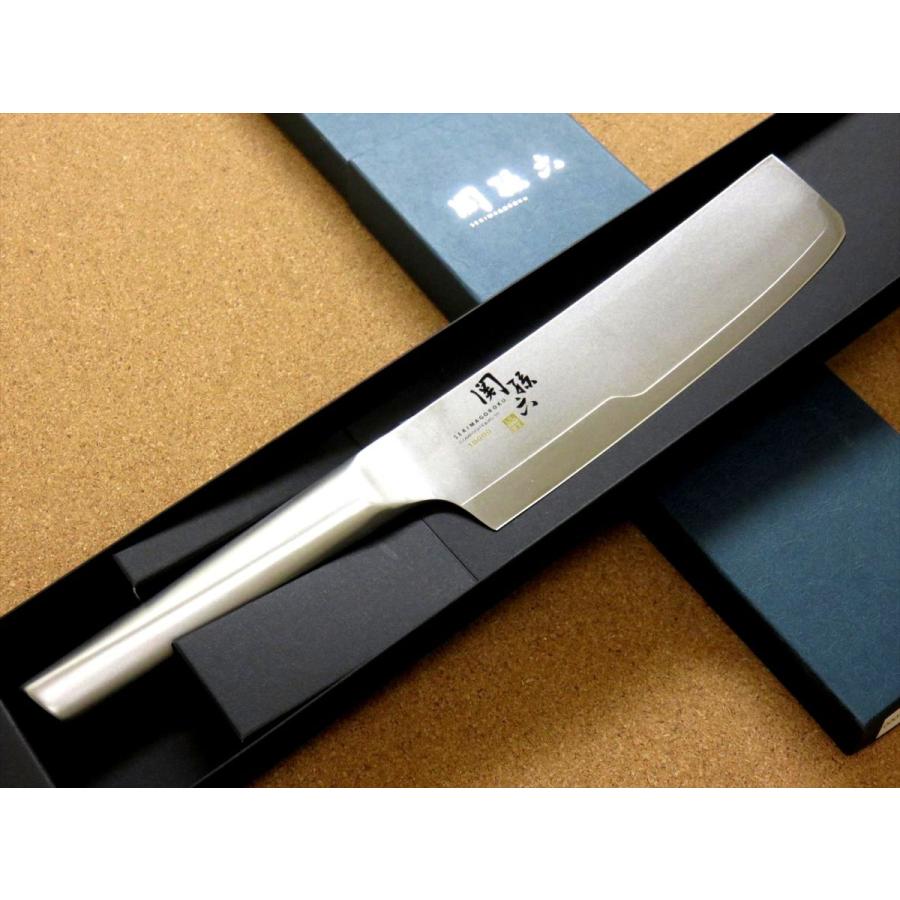 関孫六 包丁 菜切り包丁 16.5cm (165mm) 関の刃物 貝印 10000ST 三層鋼