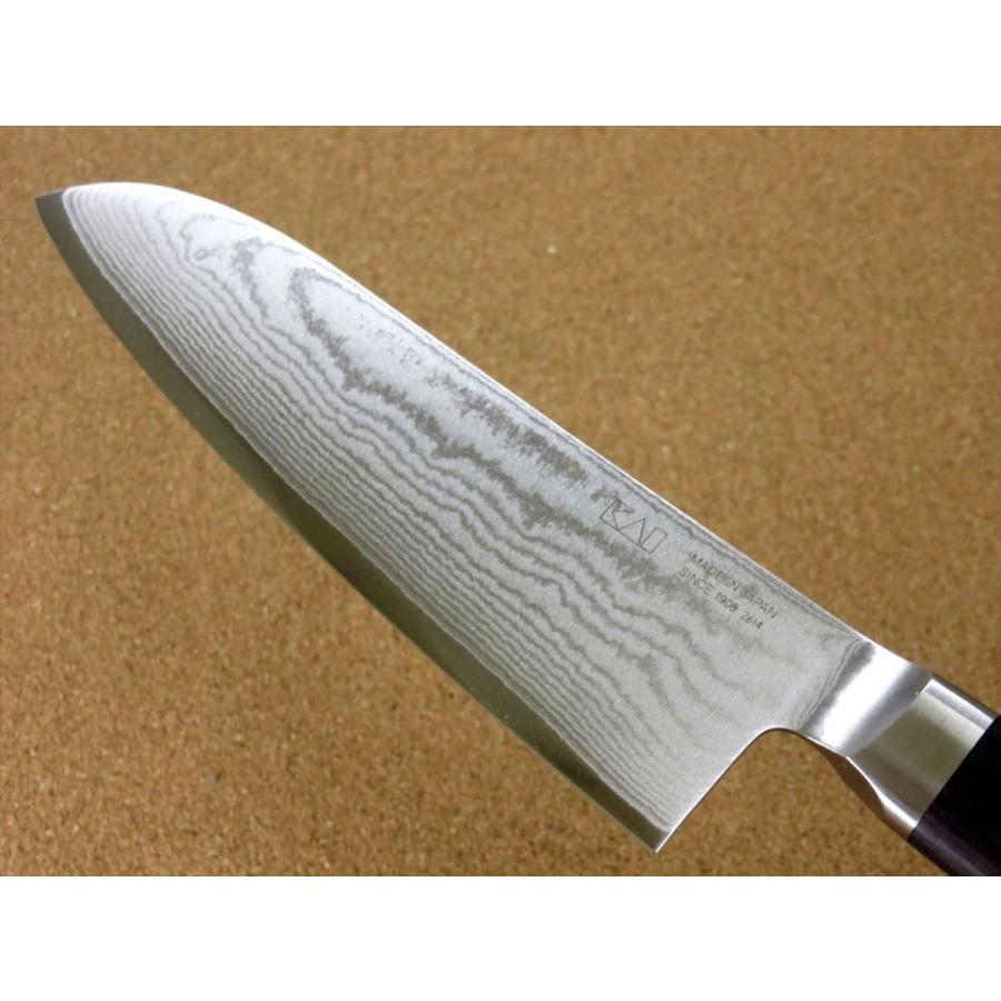 関孫六 包丁 三徳包丁 16.5cm (165mm) 関の刃物 貝印 ダマスカス 関孫六 包丁 三徳包丁 16.5cm (165mm) 関の刃物 貝印 ダマスカス