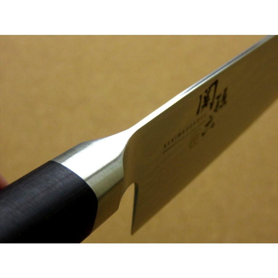 関孫六 包丁 小三徳包丁 14.5cm (145mm) 関の刃物 貝印 ダマスカス 33