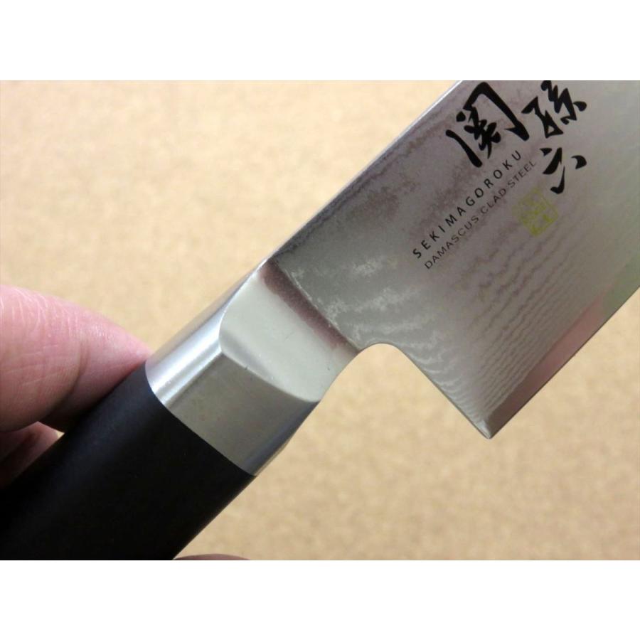 関孫六 包丁 牛刀 21cm (210mm) 関の刃物 貝印 ダマスカス 33層 関孫六 包丁 牛刀 21cm (210mm) 関の刃物 貝印 ダマスカス 33層