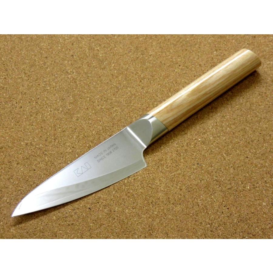 関孫六 包丁 ペティナイフ 9.0cm (90mm) 関の刃物 貝印 10000CL 三層鋼