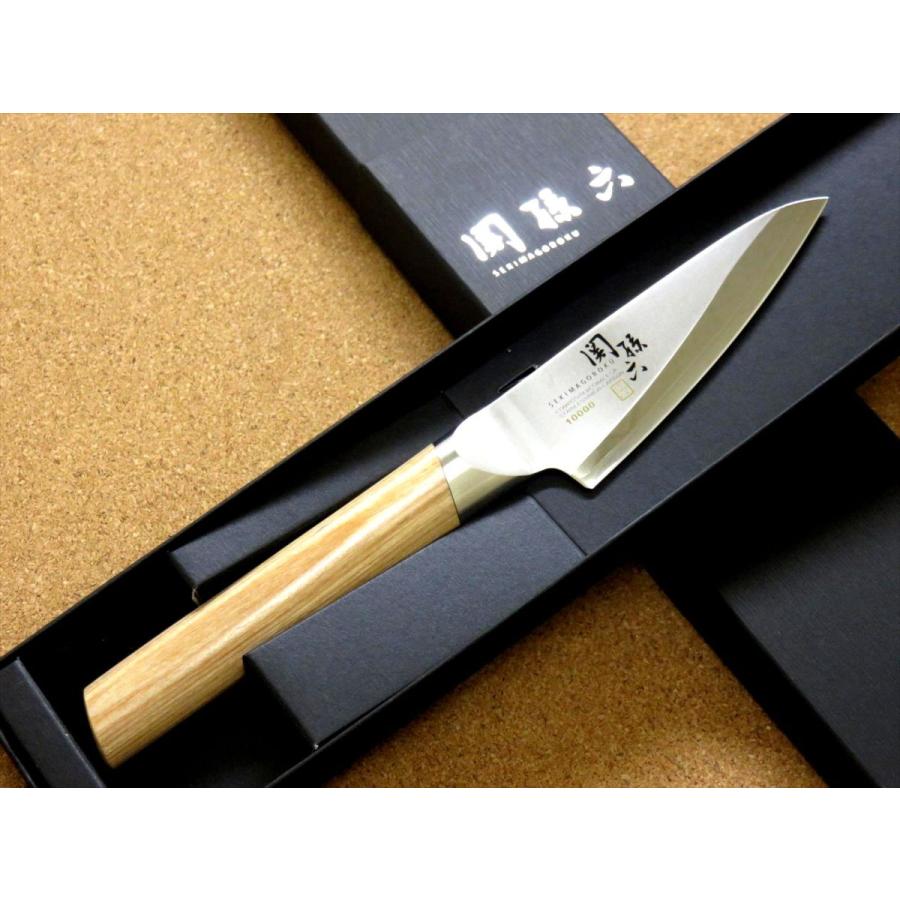 関孫六 包丁 ペティナイフ 9.0cm (90mm) 関の刃物 貝印 10000CL 三層鋼