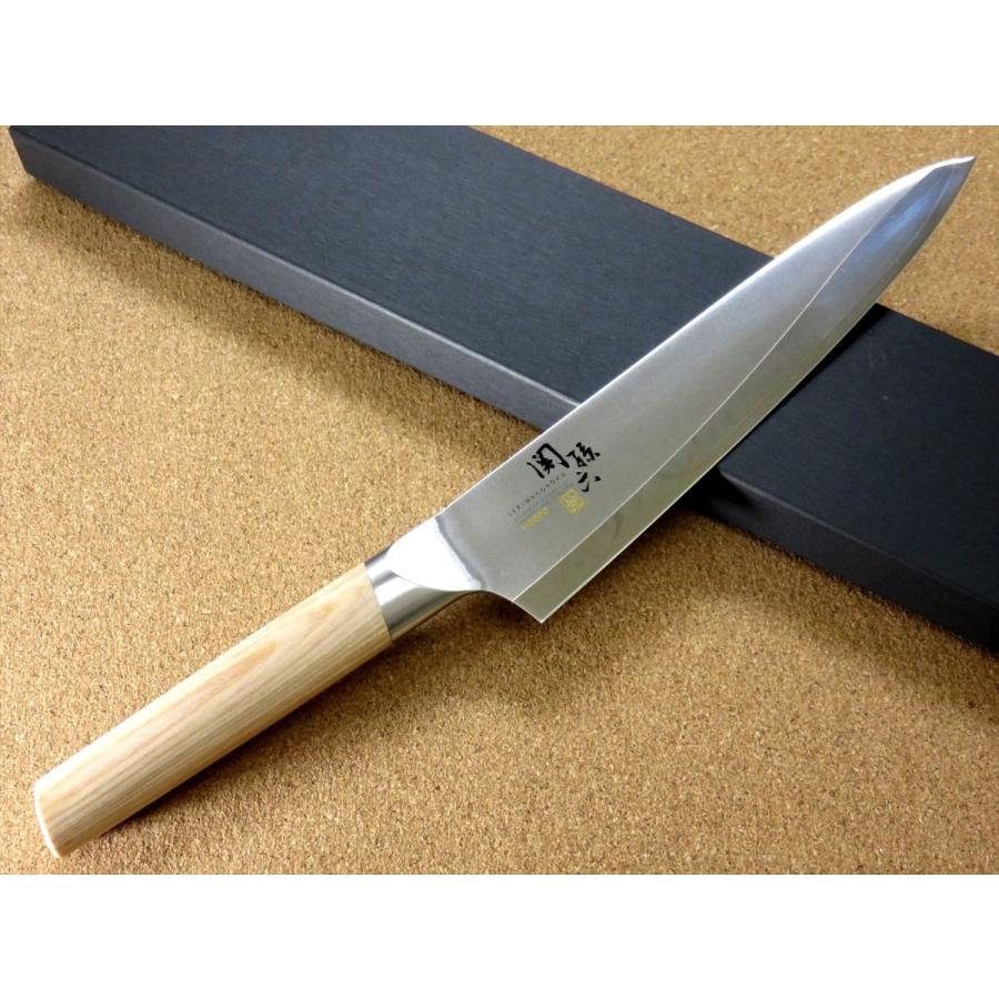 関孫六 包丁 牛刀 21cm (210mm) 関の刃物 貝印 10000CL 三層鋼