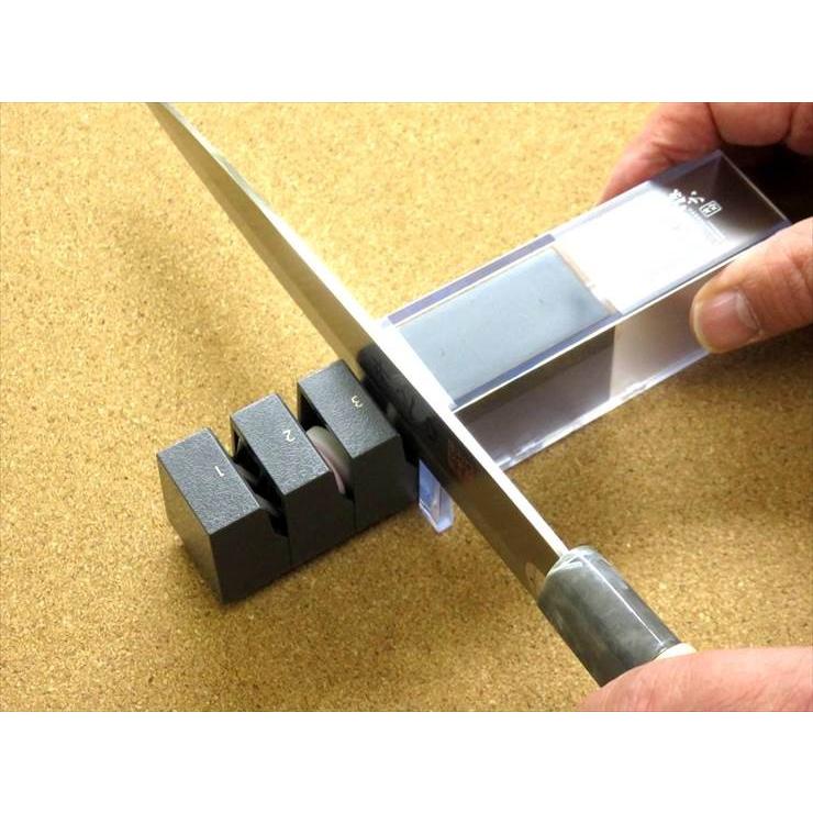 関孫六 包丁研ぎ器 片刃専用 貝印 関の刃物 シャープナー 片刃包丁が