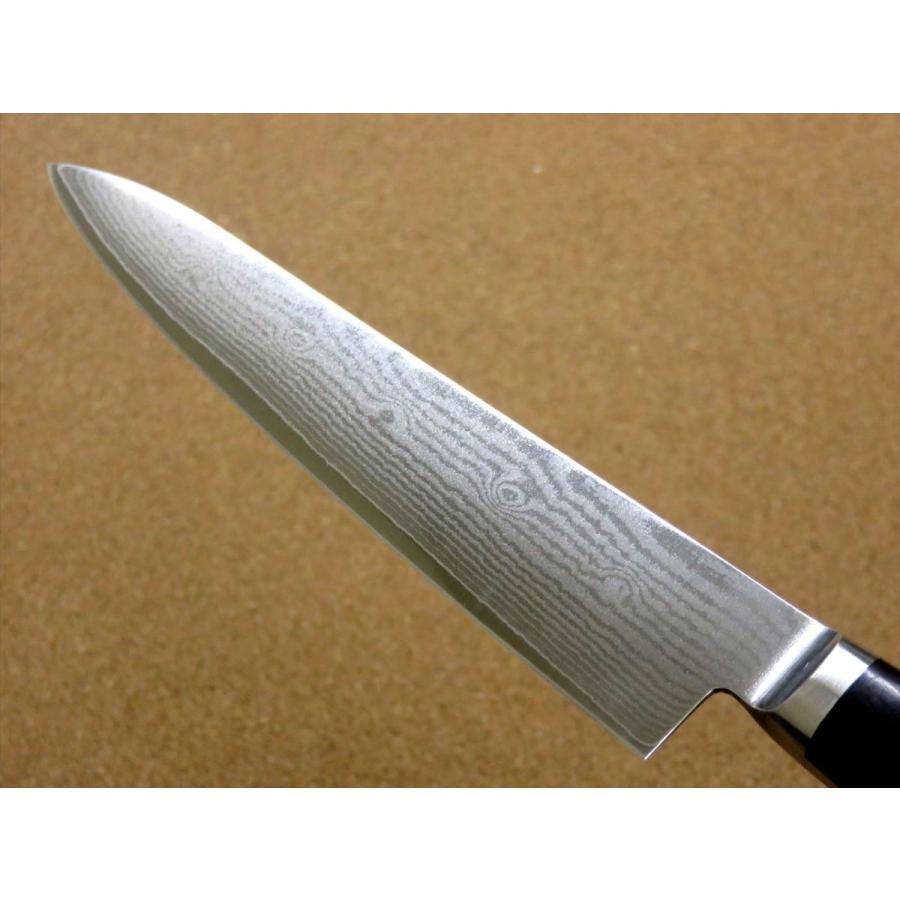 関の刃物 ペティナイフ 150mm 関兼常作 ダマスカス 33層 両刃