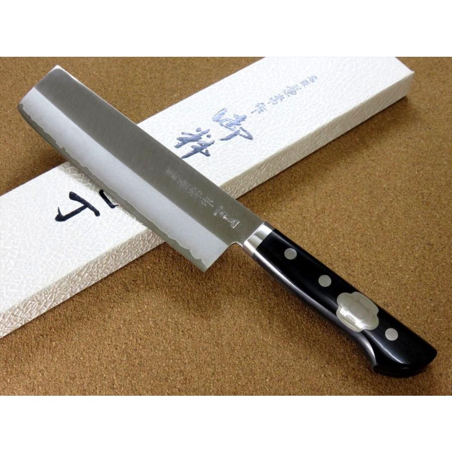 関の刃物 菜切包丁 16.5cm (165mm) 名匠 兼常作 本割込 V金10号