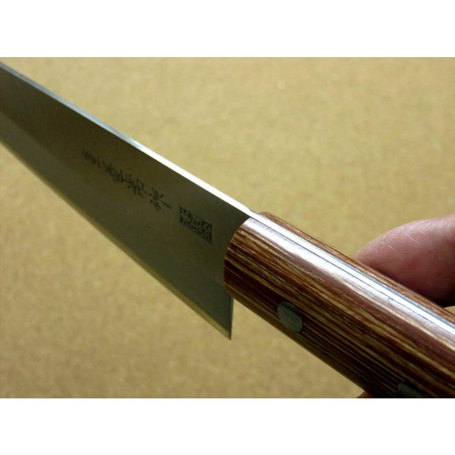 包丁 牛刀 18cm (180mm) 名匠 兼常作 本割込 関の刃物 白紙2号