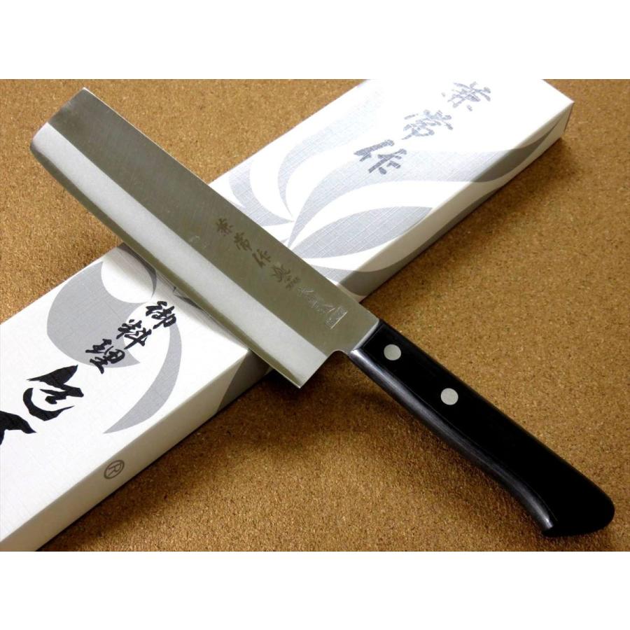 包丁 菜切包丁 16.5cm (165mm) 名匠 兼常作 本割込 関の刃物 武生 白紙