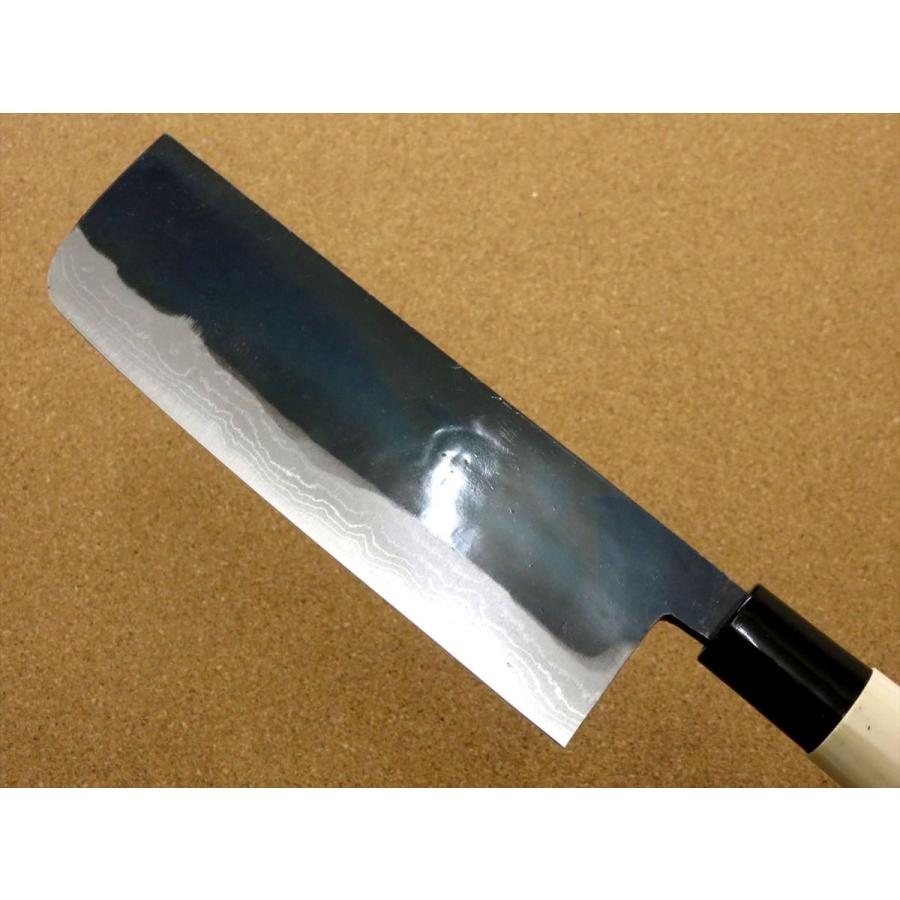 包丁 菜切包丁 16.5cm (165mm) 金銘 兼正作 関の刃物 白鋼 2号 多層鋼