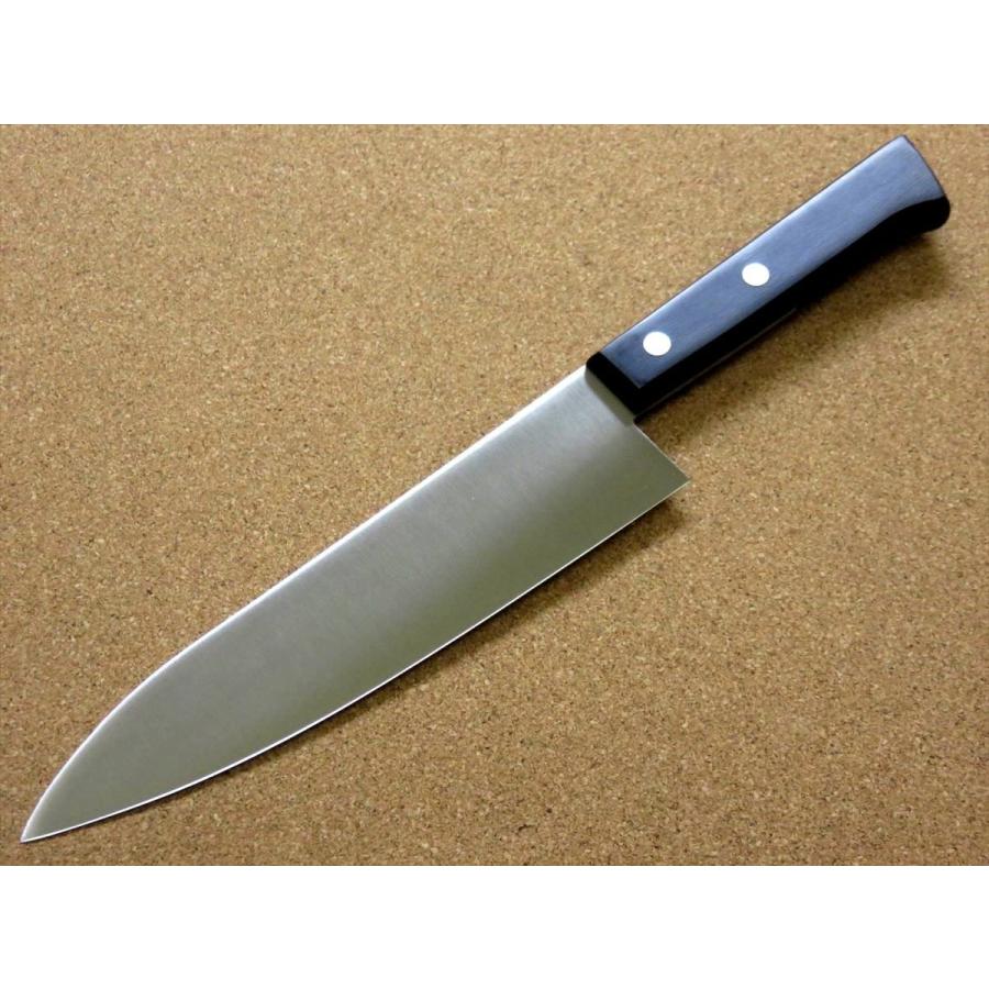 包丁 牛刀 18cm (180mm) 関の刃物 切味革命 21excel マイクロデント