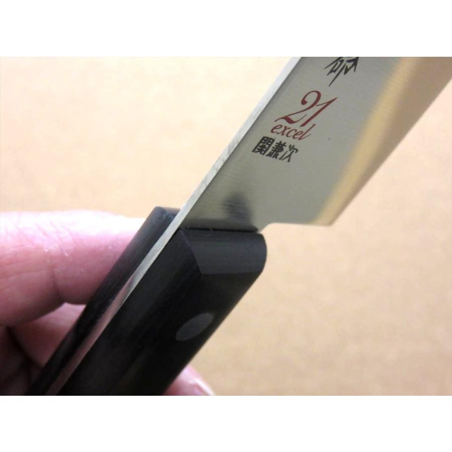包丁 牛刀 18cm (180mm) 関の刃物 切味革命 21excel マイクロデント