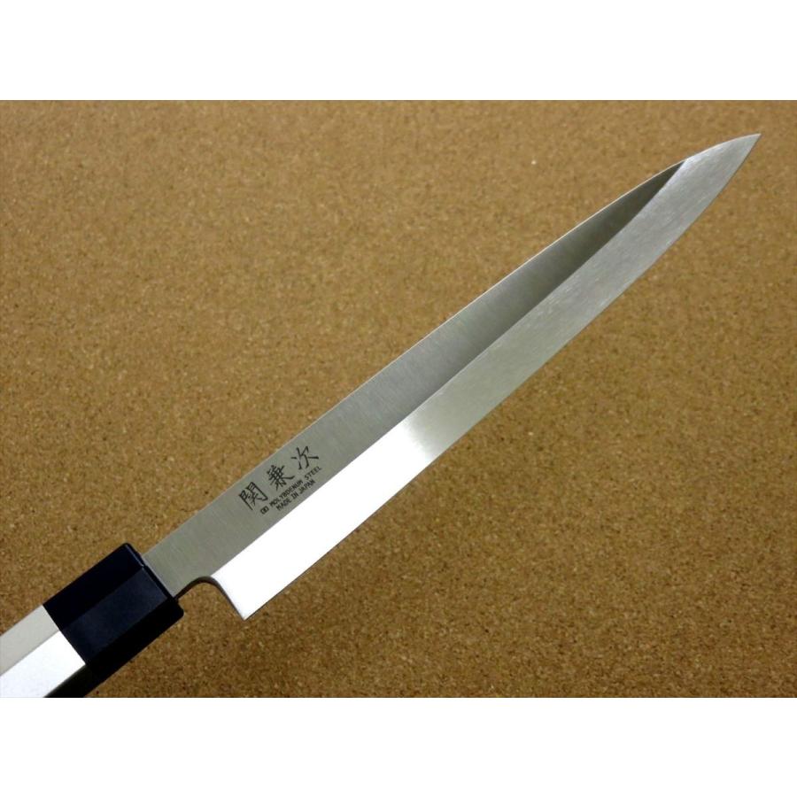 包丁 刺身包丁 21cm (210mm) 関の刃物 関兼次 右利き 片刃 アルミ和包丁 モリブデン ステンレス 日本製の画像