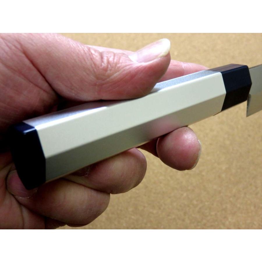 包丁 刺身包丁 21cm (210mm) 関の刃物 関兼次 右利き 片刃 アルミ和包丁 モリブデン ステンレス 日本製の画像