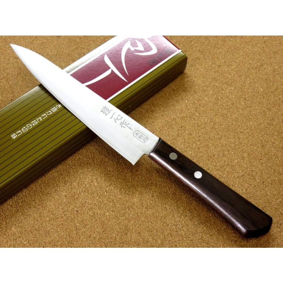包丁 ペティナイフ 15cm (150mm) 関の刃物 関兼次 雅一心 三層鋼 本割