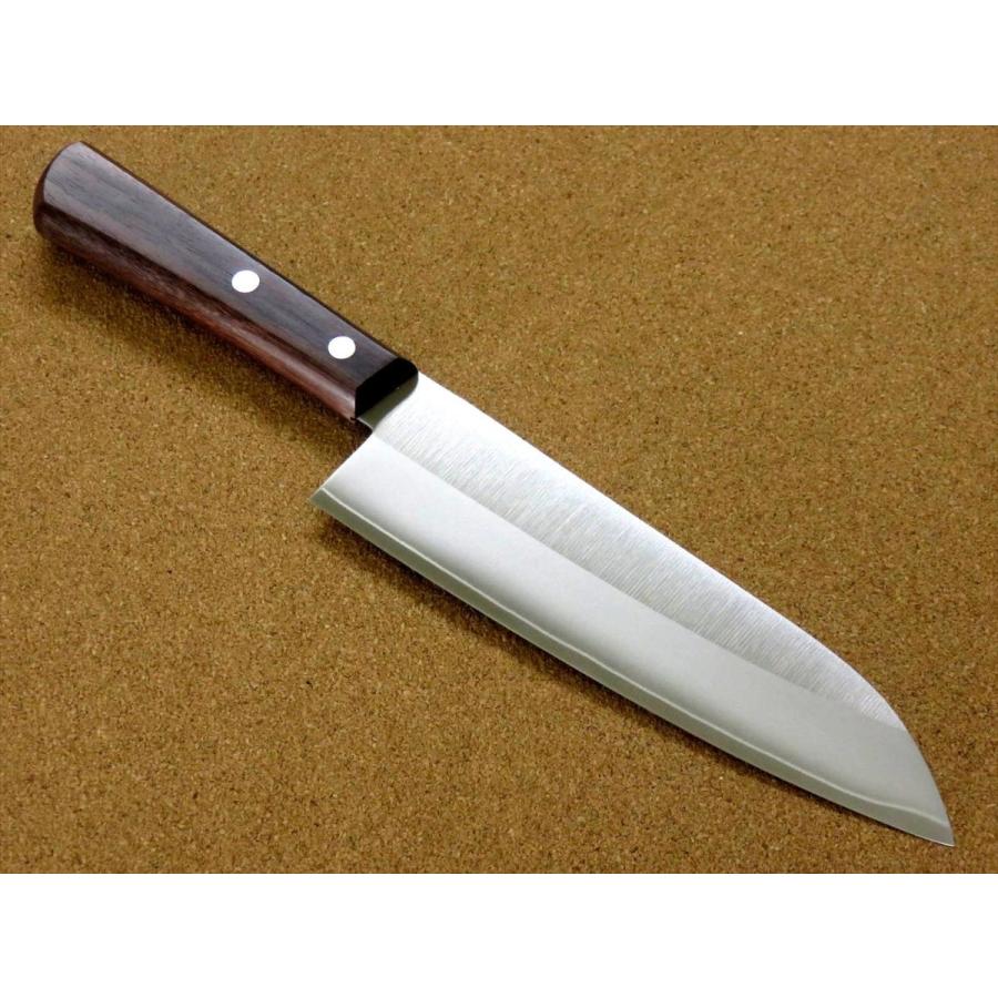 包丁 三徳包丁 17cm (170mm) 関の刃物 関兼次 雅一心 三層鋼 本割込