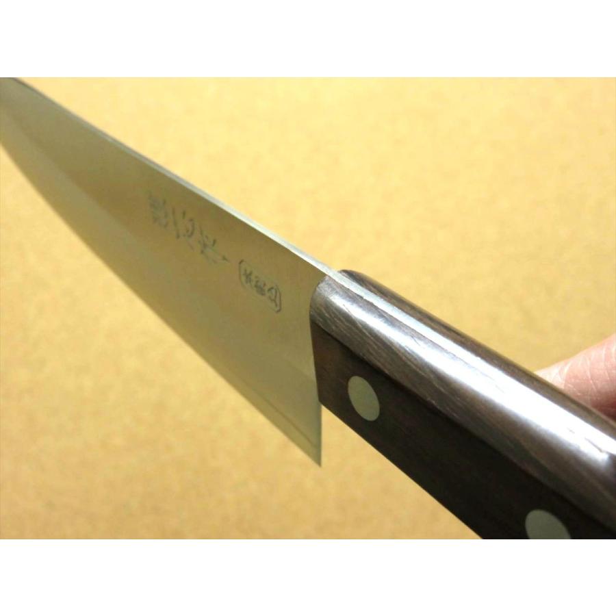 包丁 牛刀 18cm (180mm) 関の刃物 関兼次 雅一心 三層鋼 本割込 両刃