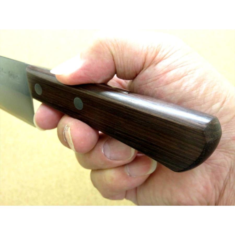 包丁 牛刀 21cm (210mm) 関の刃物 関兼次 雅一心 三層鋼 本割込 両刃