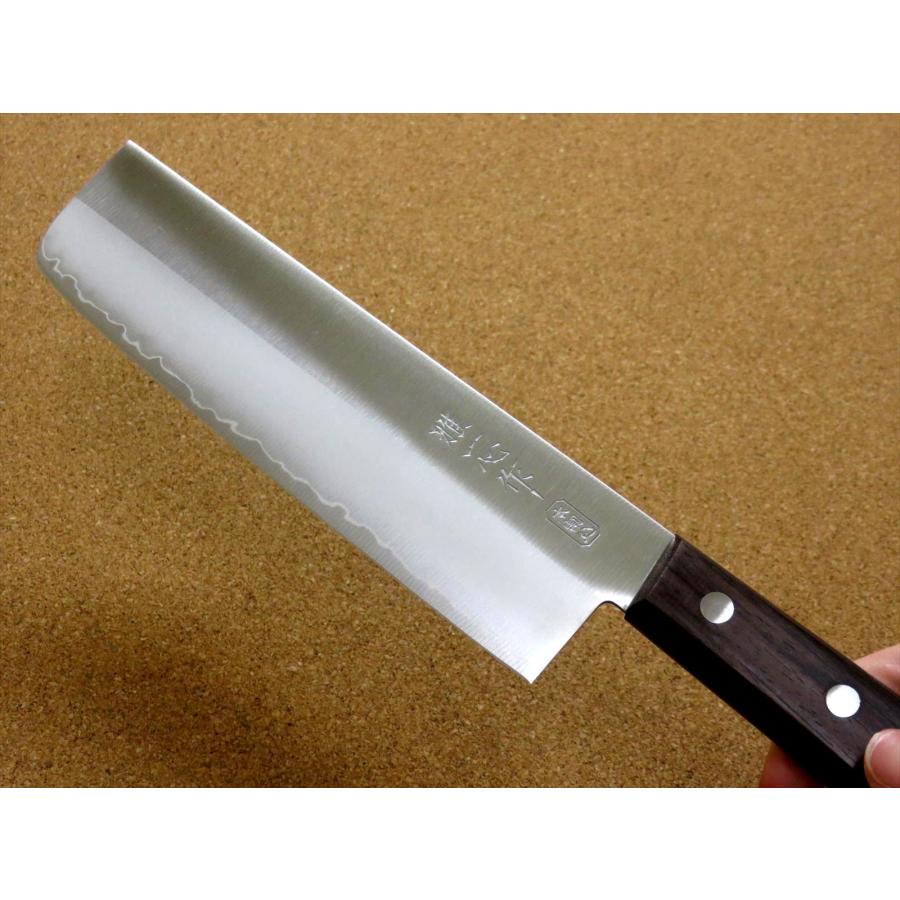 包丁 菜切り包丁 16.5cm (165mm) 関の刃物 関兼次 雅一心 三層鋼 本割