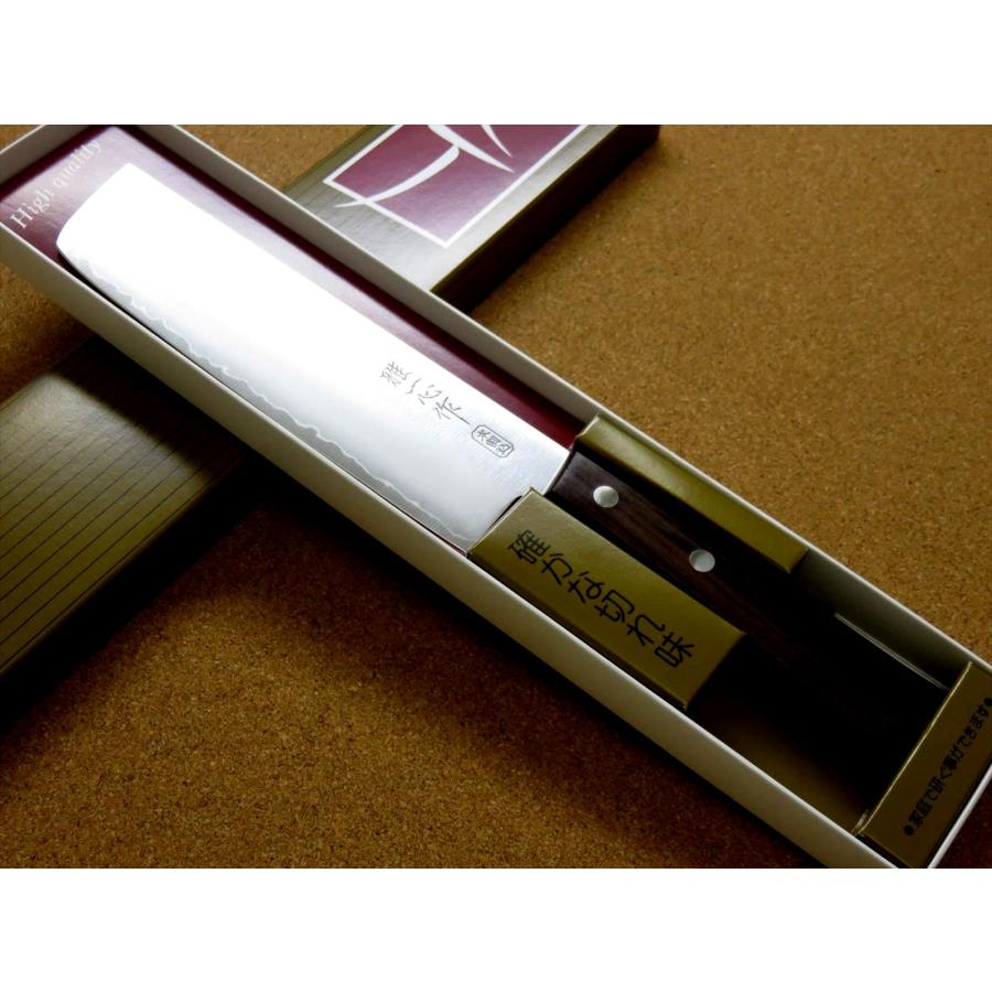 包丁 菜切り包丁 16.5cm (165mm) 関の刃物 関兼次 雅一心 三層鋼 本割