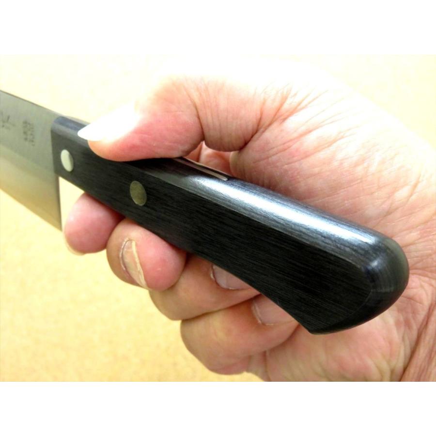 関の刃物 三徳包丁 17cm (170mm) 関兼次 雅一心 VG2 三層鋼 本割込 黒