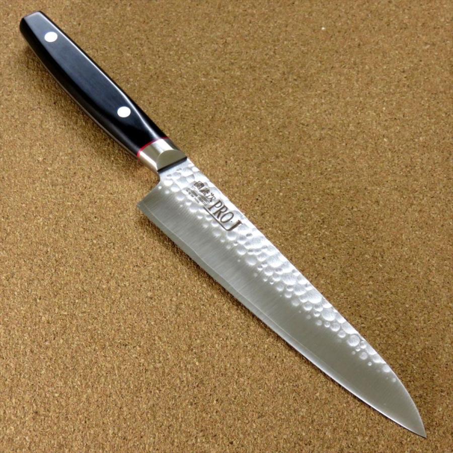 包丁 ペティナイフ 15cm (150mm) 関の刃物 関兼次 PRO-J 鎚目鍛造 3層 