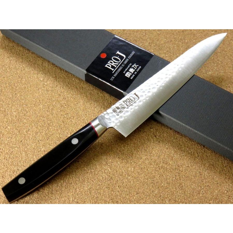 包丁 ペティナイフ 15cm (150mm) 関の刃物 関兼次 PRO-J 鎚目鍛造 3層 