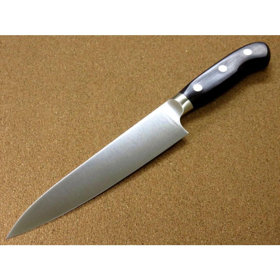 包丁 牛刀 18cm (180mm) 関の刃物 PRO-M モリブデン 1K-6 鍔付一体型