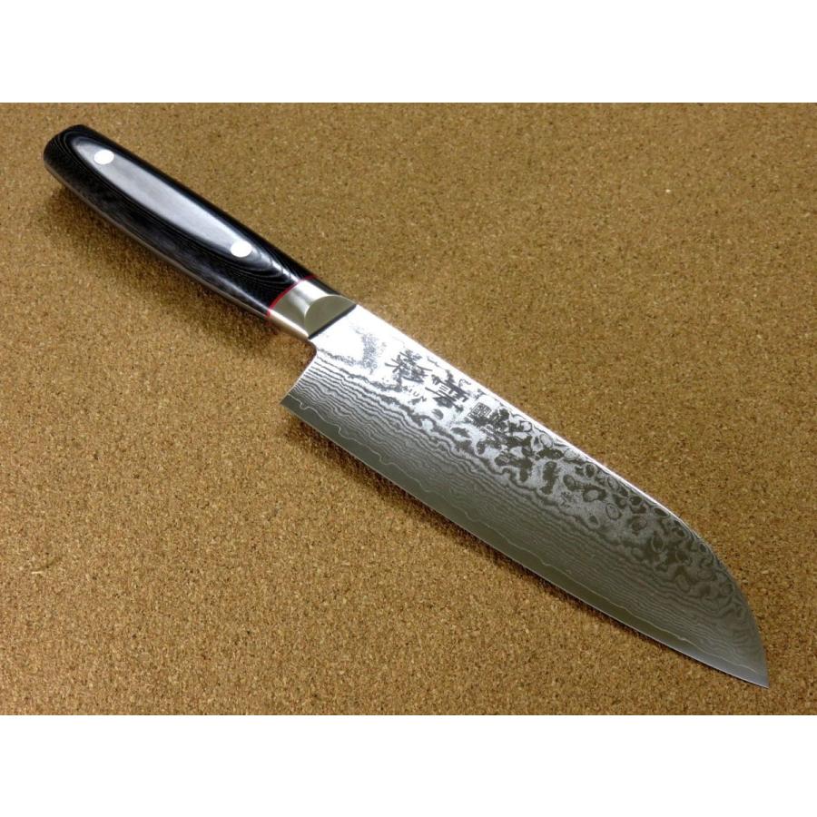 包丁 三徳包丁 17cm (170mm) 彩雲 関兼次 ダマスカス鋼 33層 関 包丁 三徳包丁 17cm (170mm) 彩雲 関兼次 ダマスカス鋼 33層 関