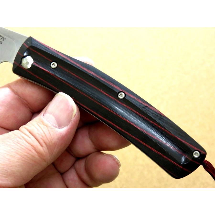 ナイフ フリクションフォルダー 7.5cm (75mm) MCUSTA 3層鋼 VG-10 関の  