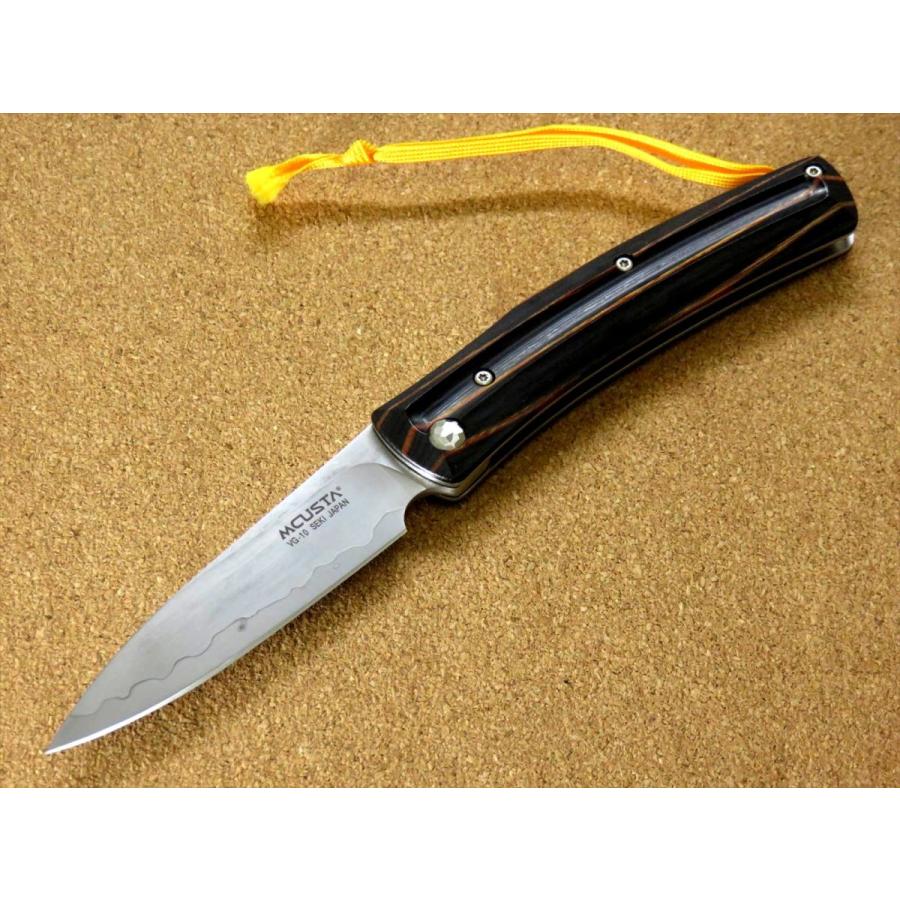 ナイフ フリクションフォルダー 7.5cm (75mm) MCUSTA 関の刃物 3層 VG 