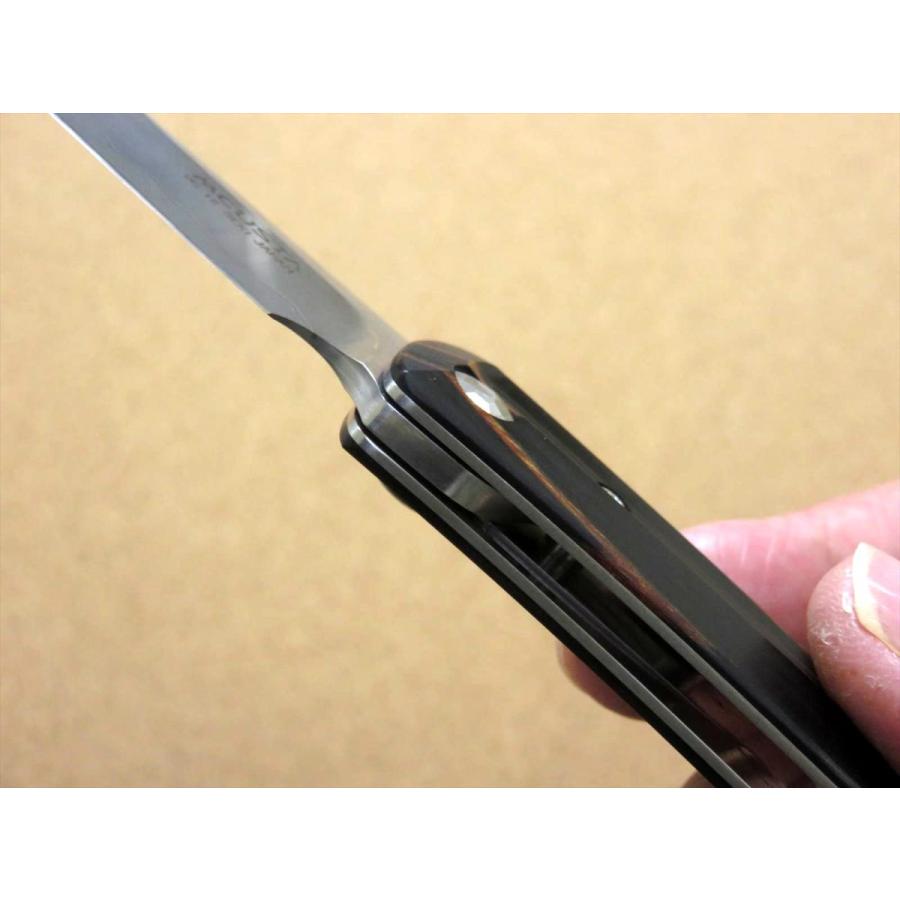 ナイフ フリクションフォルダー 7.5cm (75mm) MCUSTA 関の刃物 3層 VG 