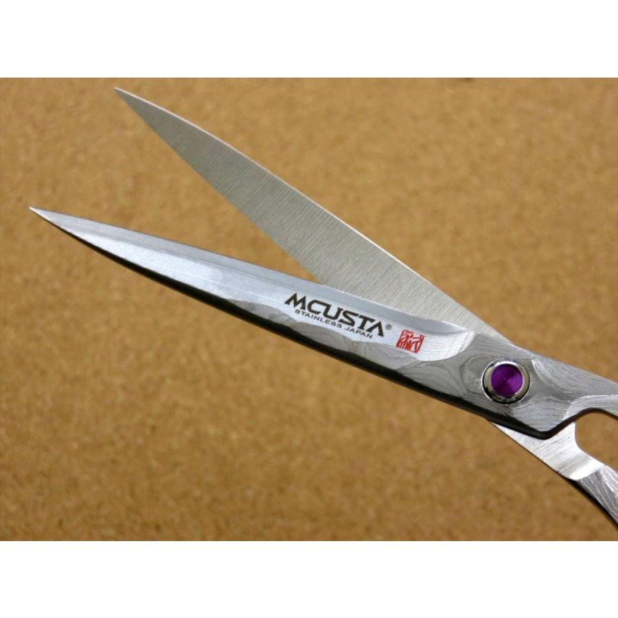 はさみ エムカスタ MCUSTA 桜 ダマスカス 関の刃物 32層 VG-10 ハサミ