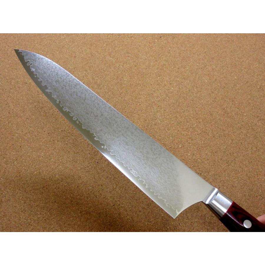 関の刃物 牛刀 210mm 三昧 クラシックプロ ダマスカス 紅蓮 33層 包丁 関の刃物 牛刀 210mm 三昧 クラシックプロ ダマスカス 紅蓮 33層 包丁