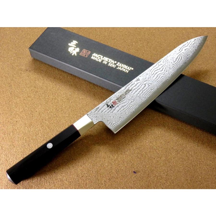 包丁 牛刀 24cm (240mm) 三昧 ハイブリッド スプラッシュ 関の刃物