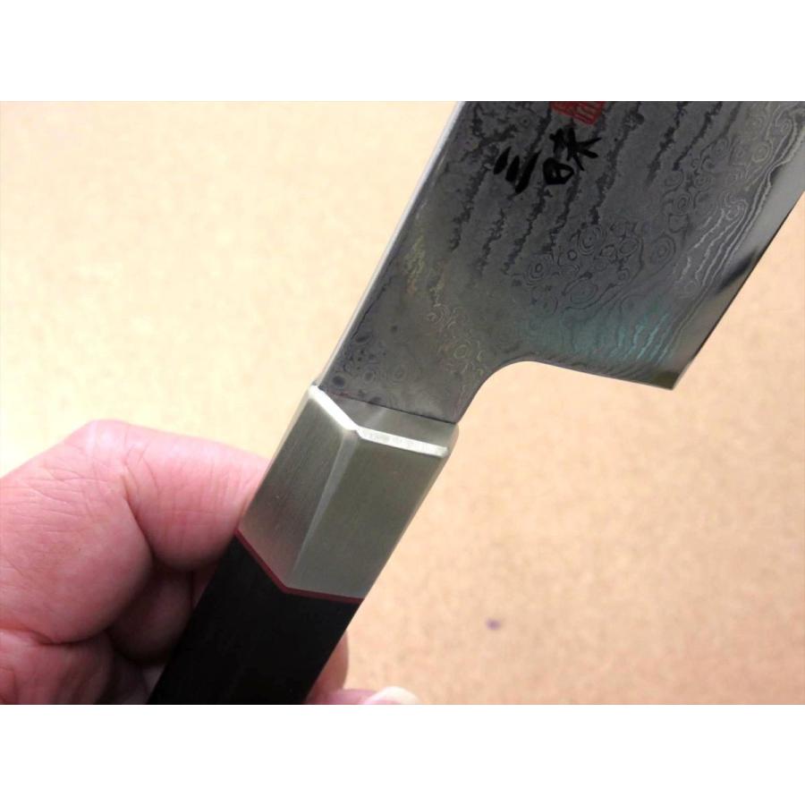 関の刃物 牛刀 240mm 三昧 ハイブリッド スプラッシュ ダマスカス 包丁