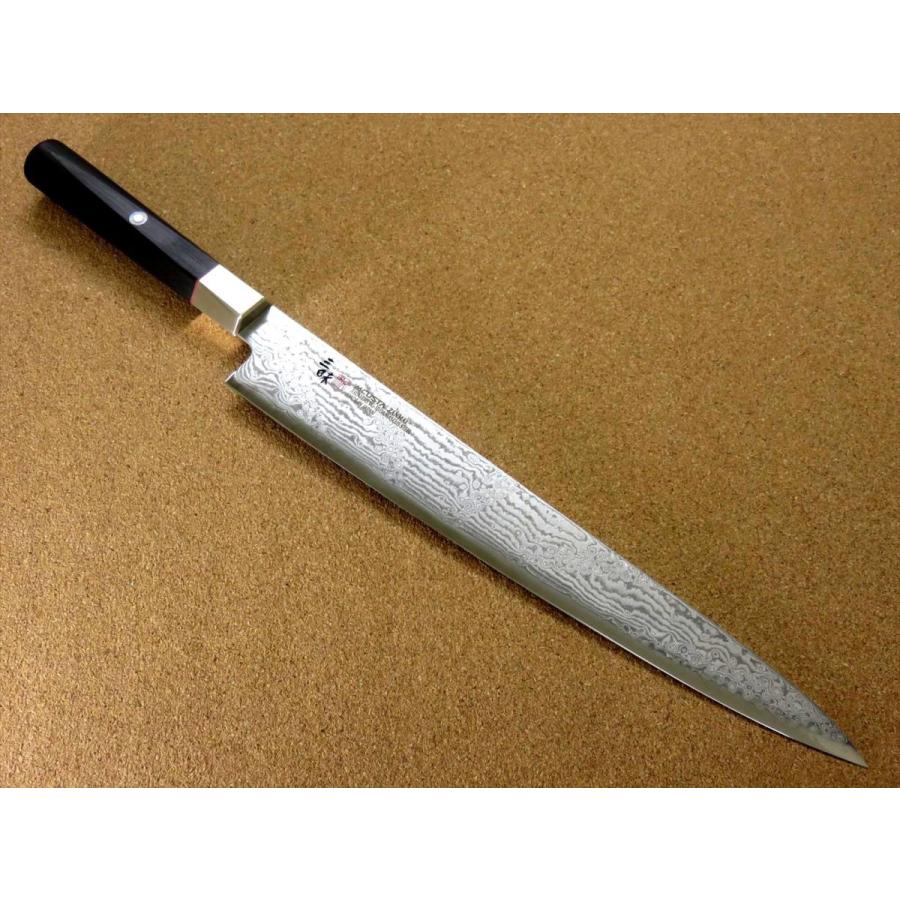 関の刃物 筋引包丁 270mm 三昧 ハイブリッドスプラッシュ3 ダマスカス 包丁 筋引包丁 27cm (270mm) 三昧 ハイブリッドスプラッシュ 関の刃物