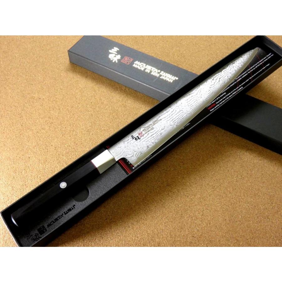 関の刃物 筋引包丁 270mm 三昧 ハイブリッドスプラッシュ3 ダマスカス 包丁 筋引包丁 27cm (270mm) 三昧 ハイブリッドスプラッシュ 関の刃物