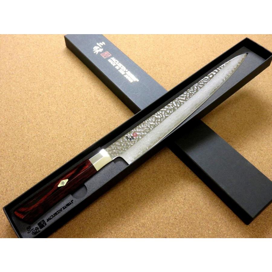 包丁 筋引包丁 27cm (270mm) 三昧 シュープリーム 関の刃物 槌目