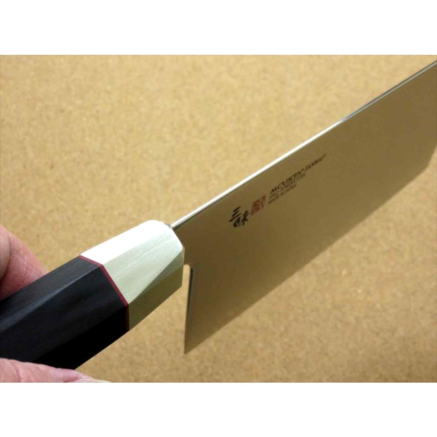 関の刃物 中華包丁 180mm 三昧 別誂 スーパーゴールド 3層 黒合板 関の刃物 中華包丁 180mm 三昧 別誂 スーパーゴールド 3層 黒